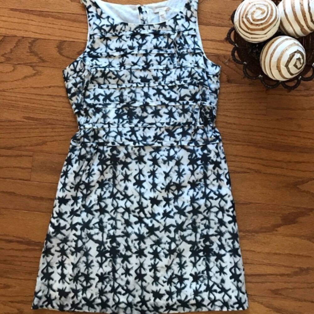 💎J. CREW💎SILK BLEND BLURRED STARS DRESS💎